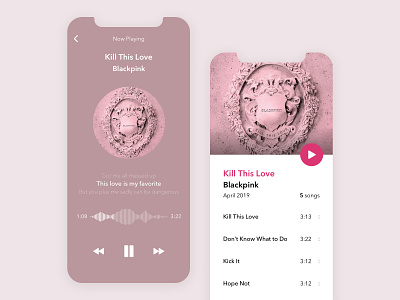 Music App Concept 🎶 app design flat mobile mobile app music music app music player ui ui ux ui design ux