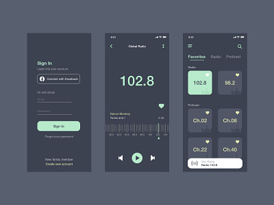 Radio & Podcast app 🎙