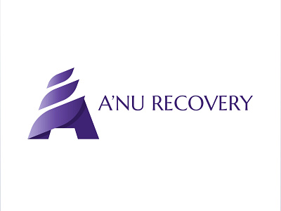 A'NU RECOVERY Logo branding design graphic design illustration illustrator logo vector vector illustration