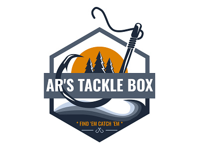 AR'S TACKLE BOX design graphic design illustration logo vector vector illustration