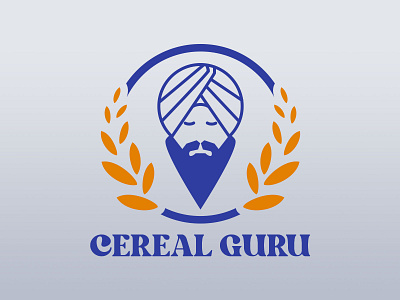 CEREAL GURU brand branding design graphic design illustration logo vector vector illustration