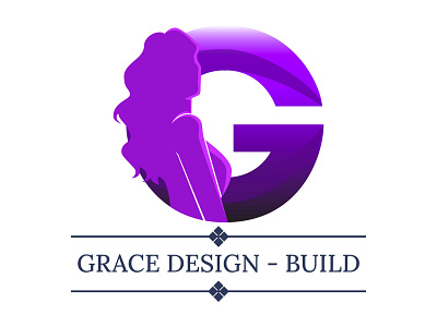 GRACE DESIGN - BUILD LOGO design graphic design illustration illustrator logo vector vector illustration