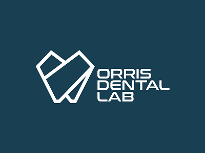 ORRIS DENTAL LAB LOGO branding design illustration illustrator logo vector vector illustration