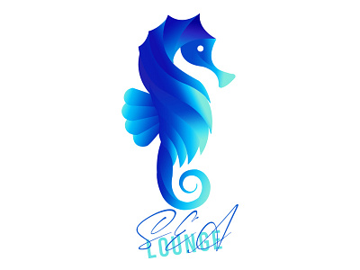 Sea horse LOGO branding design logo