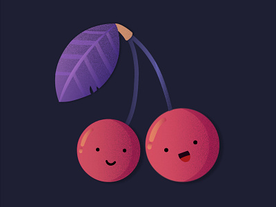 Cherry Toon design graphic design illustration vector