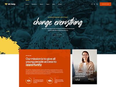 [Children Demo] Nonprofit & Charity WordPress Theme - WiHelp campaign causes charity church crowdfunding donate donation elementor events foundation fundraising ngo nonprofit online store organization ui volunteer woocommerce wordpress wordpress theme