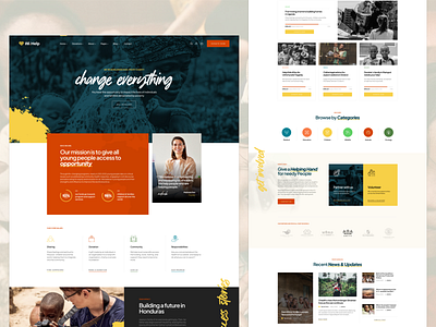 Children Charity WordPress Theme Website - WiHelp