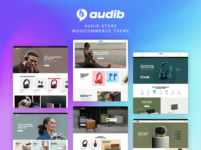 Audib - Audio Store WooCommerce Theme Pavothemes