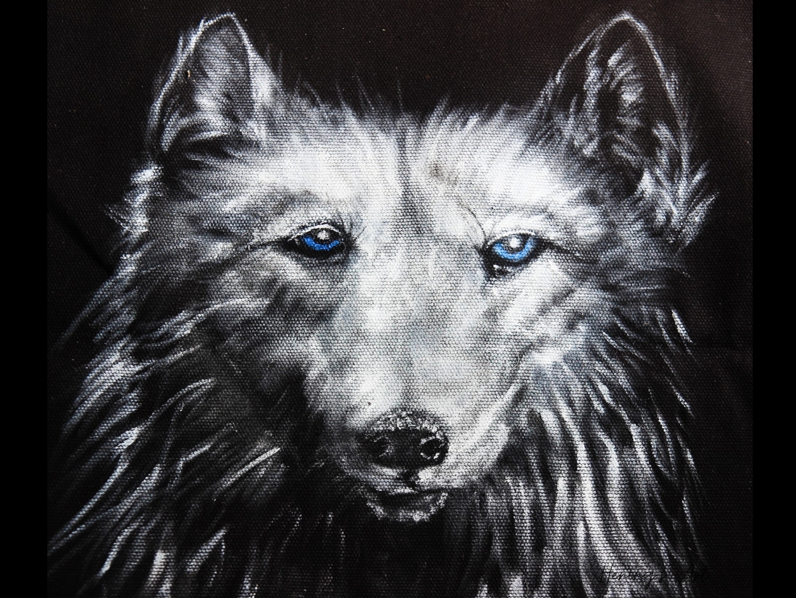 White Wolf by Hening Tyas on Dribbble