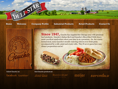 landing page design food company branding landing page landing page design website design