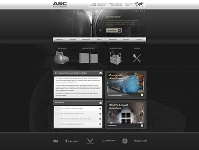 Aerospace layout design design graphic design homepage homepage design landing page landing page design layout