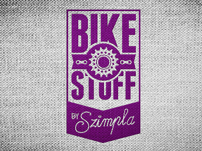 Bike Stuff by Szimpla bicycle illustration logo