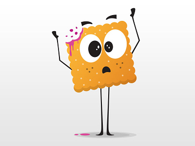 Mr. Keks biscuit illustration
