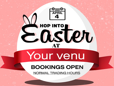 HOP INTO EASTER best logo branding design dribble easter easter egg facebook ad fashion festival graphic design happy home homepage illustration post typography