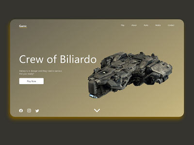 Crew of Biliardo adobe illustrator adobe xd design gaming gaming website minimal online gambling online game ui vector web website