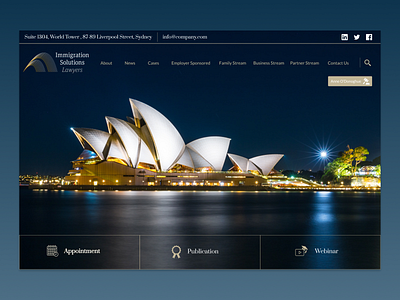 Immigration Solutions Lawyers Website LandingPage Redesign