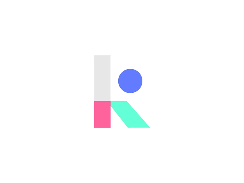 K logo animation