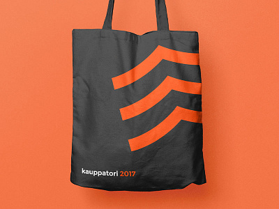 Kauppatori Tote branding design finland helsinki identity logo market