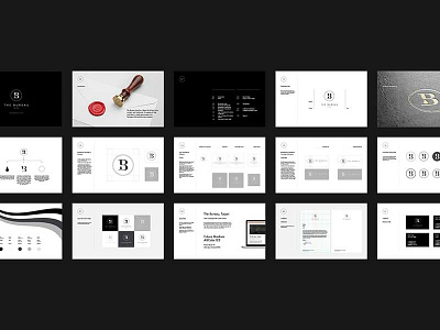 The Bureau — Styleguide brandbook branding design identity logo styleguide taipei taiwan trade industry