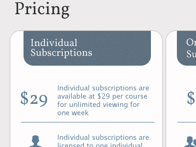 Pricing with Volkorn & Lucinda Grande