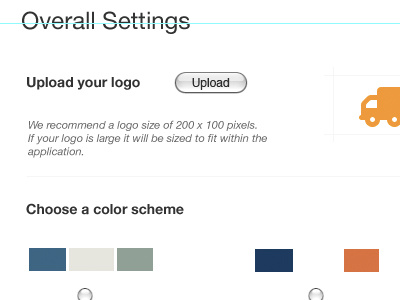 user settings ideas colors settings