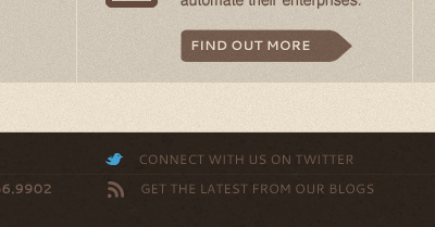 new footer. footer textures twitter