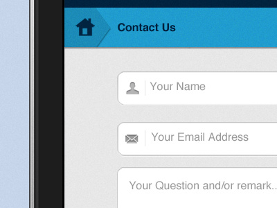 Mobile Contact contact form mobile