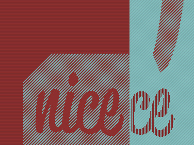 nice - lines and type patterns chrisgillis dailyshot pattern texture typography