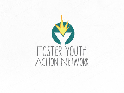 foster youth action group identity identity logo pro bono