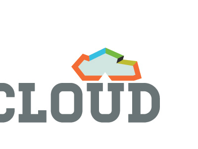 cloud logomark branding logo