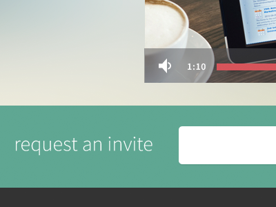 request invite w/vid player