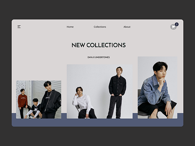 E-commerce Fashion Landing Page