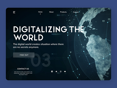 Digitalize Web Concept