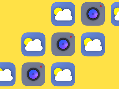 A Sample App Icon 3d 3d icon app icon app icons daily 100 challenge daily ui dailyui dailyuichallenge icon