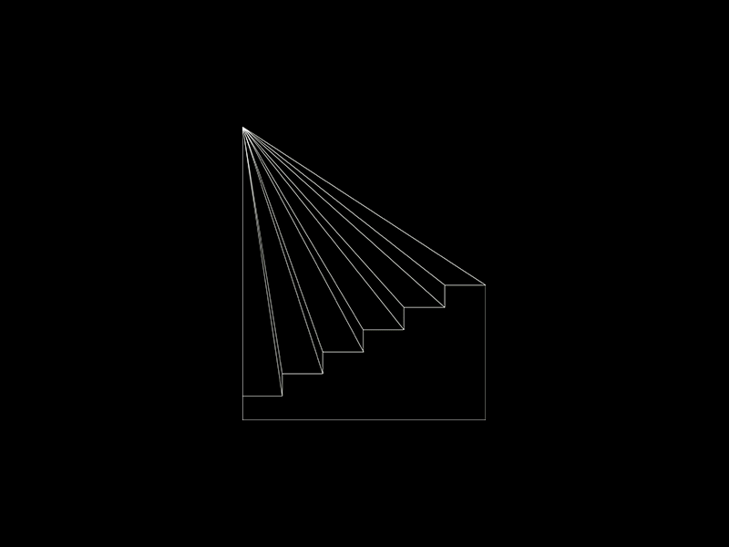 the shining no. 01 3d adobeillustrator experiment graphic illustration lineart outline symbol ui vector