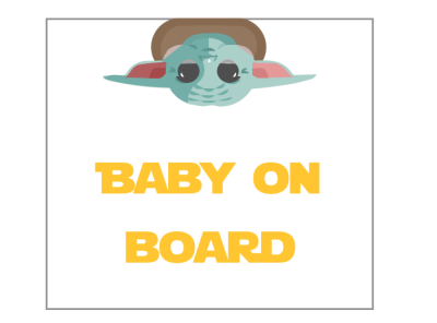 Baby Yoda design illustration illustrator merch design merchandise poster the mandalorian yoda