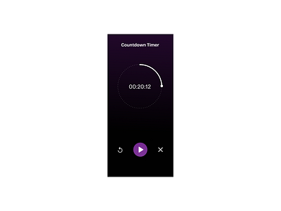 DAILY UI CHALLENGE - DAY 13 -COUNTDOWN TIMER design ui ux