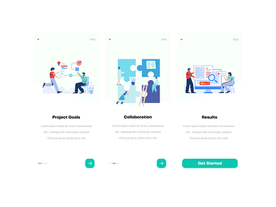 DAILY UI CHALLENGE - DAY 22 - ONBOARDING PAGES design ui ux