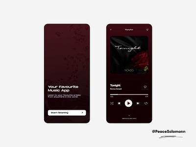 Music App design music musicapp productdesign ui ux