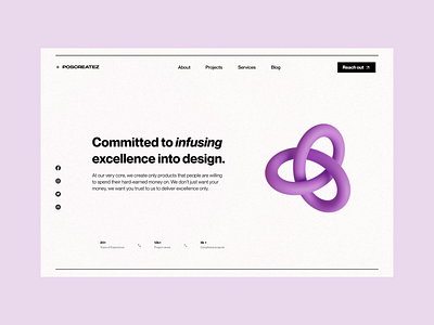 Design Agency homepage agency design designagency productdesign ui ux