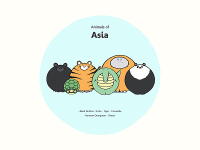 Animals - Animals of Asia