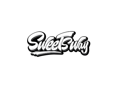 sweetsway branding design logo typography vector