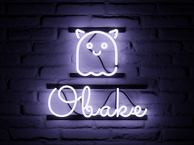 Neon sign 3d b3d ghost neon sign