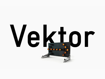 Introducing neue Vektor branding design digital din foundry grotesk grotesque made in germany neue sans screen signage type typedesign typeface typography vektor wayfinding