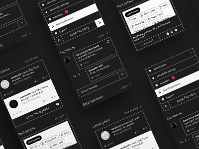 neue UXUI Icons Rounded — In-use case