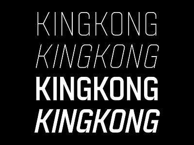 KINGKONG — In the making branding design foundry grotesk grotesque made in germany neue sans signage type typedesign typeface typography wayfinding