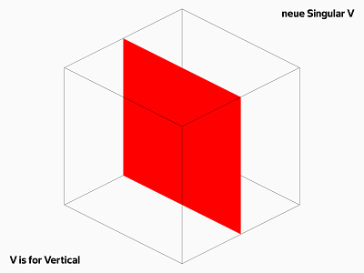 neue Singular V — V is for Vertical