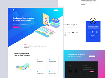 Comecero Homepage by Sheikh Noor on Dribbble