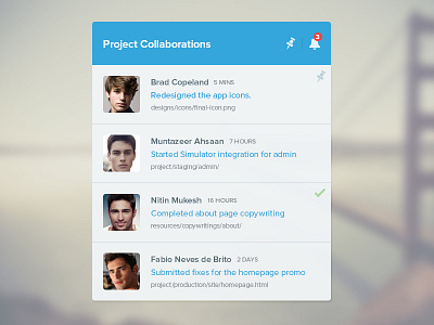 Collaboration Widget