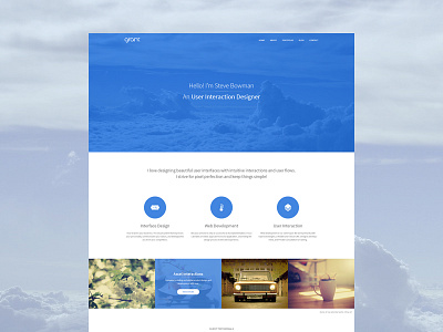 Portfolio Theme blog creative minimal portfolio theme web website wordpress